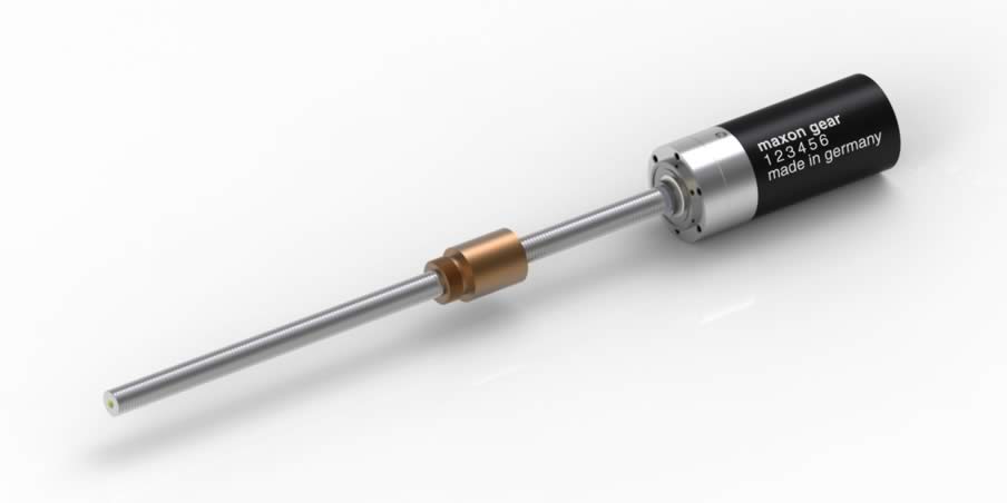 Spindelgetriebe GP 22 S Ø22 mm, Metrische Spindel, M6 x 1