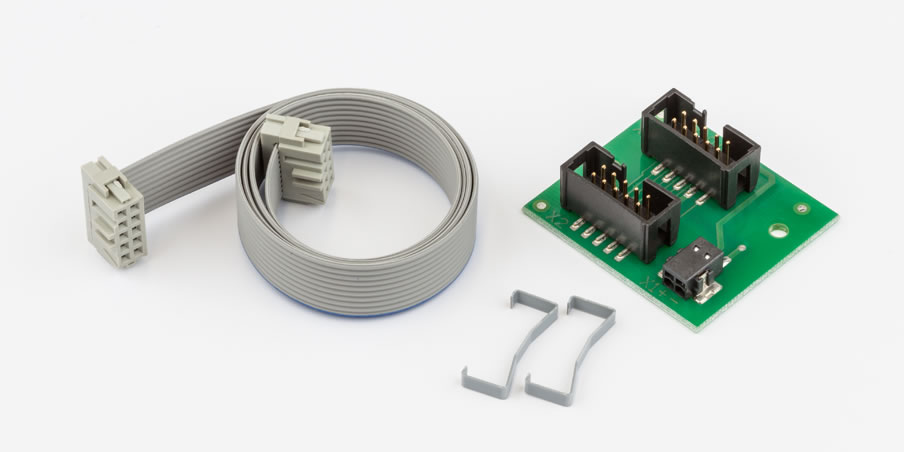 Adapter Encoder-Stecker 2.54 mm Raster auf 2.54 mm Raster (DIN 41651)